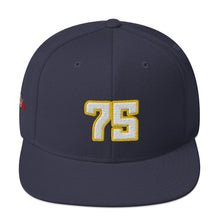 Load image into Gallery viewer, 75 (Snapback Hat)