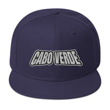 Load image into Gallery viewer, CABO VERDE Typography (Snapback Hat)