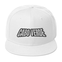 Load image into Gallery viewer, CABO VERDE Typography (Snapback Hat)