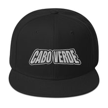 Load image into Gallery viewer, CABO VERDE Typography (Snapback Hat)