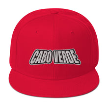 Load image into Gallery viewer, CABO VERDE Typography (Snapback Hat)