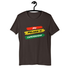 Load image into Gallery viewer, My Melanin Is Capeverdean (Unisex T-Shirt)